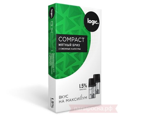 Logic Compact Мятный Бриз - картриджи (2шт) - фото 2